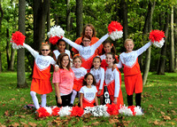 Orange Cheerleading